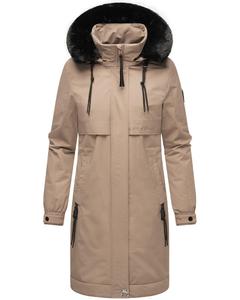Зимнее пальто NAVAHOO Winter Coat Kaltwetterretter 14, бежевый