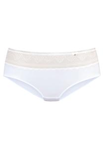 LASCANA Трусы Boyshorts в белом цвете