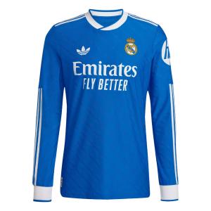 Футболка Adidas Real Madrid 25/26 Third Authentic с длинным рукавом Adidas Originals, синий