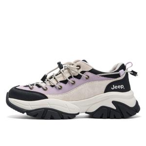 Низкие массивные кроссовки женские Jeep, фиолетовый