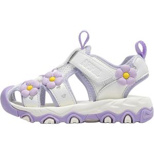 Детские сандалии с низким верхом, нескользящие, износостойкие, дышащие Annil, фиолетовый