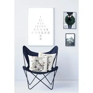 Декоративная подушка 6205 Apelt, Grau, weiß + bedruckt