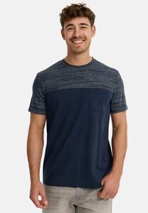 Футболка с принтом SPRINGS INDICODE JEANS, темно-синий