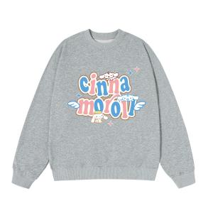 Свитшот Cinnamoroll Yugui Dog Unisex Sanrio, серый