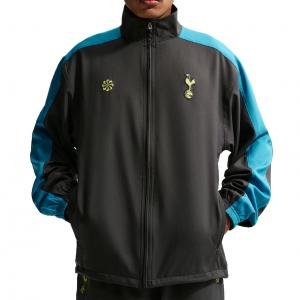 Nike Куртка мужская Coal Black/Bright Yellow со стоячим воротником