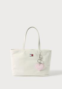 Сумка-шоппер Tommy Jeans VALENTINES TOTE, Ecru/Off-White