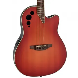 Ovation Applause AE48-1I Серия Traditional Сверхтонкая акустико-электрическая гитара Honeyburst