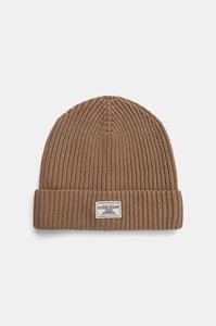 Кепка Guess Jeans из смесовой шерсти, бежевый