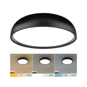 Потолочный светильник LED Selection Bathroom Oka IP44 24W 230V пластик дневной белый WhiteSwitch Paulmann, черный