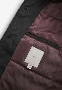 Короткое пальто SHOWER RESISTANT PADDED REGULAR FIT Next, черный