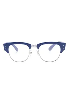 Солнцезащитные очки в оправе Clubmaster Ray-Ban, синий