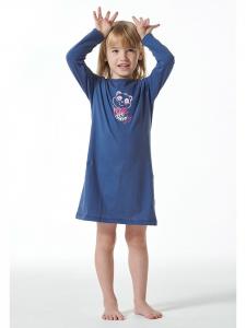 Schiesser Ночная рубашка синего цвета