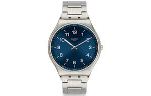 SWATCH Унисекс часы 45.6 мм Blue Watch SS07S106G