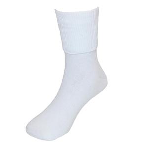 Школьная форма, бесшовные носки с отворотом (6 пар в упаковке) Jefferies Socks, белый