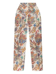 Брюки с принтом пейсли ETRO, нейтральный