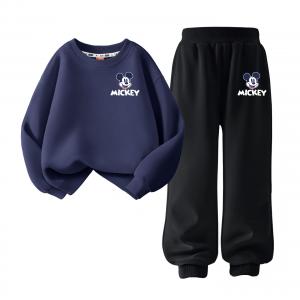 Детская повседневная спортивная одежда Disney, черный