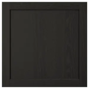 Дверь, черная морилка, 60х60 см, LERHYTTAN IKEA