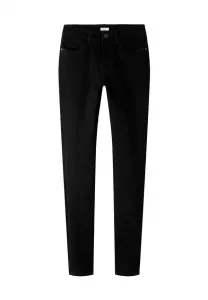 Джинсы средней длины, узкий крой Two Soon, Black Denim