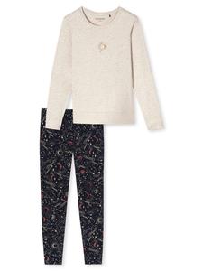 Schiesser Хлопковая пижама бежевого цвета