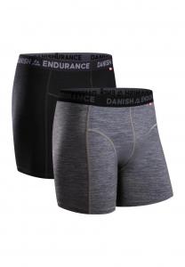 DANISH ENDURANCE Боксеры-шорты Merino Trunks разноцветные дышащие гигиеничные многофункциональные