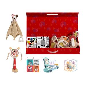 Игрушка для новорожденных, успокаивающая игрушка для малышей, подарочная коробка на полнолуние, подарок на сто дней, подарок на день рождения, развивающие игрушки Disney