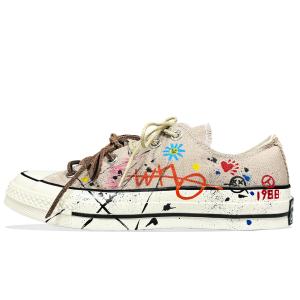 Converse Низкие парусиновые туфли Chuck 70 унисекс светло-коричневого цвета