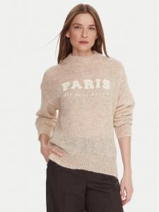 Свитер regular fit 3M0915C Kontatto, бежевый