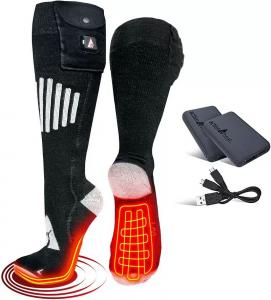 Хлопковые носки с подогревом на батарейках ActionHeat 5 В