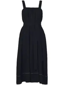 Платье с поясом Proenza Schouler White Label, черный