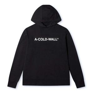 Толстовка essential logo hoodie 'black' A-Cold-Wall*, черный