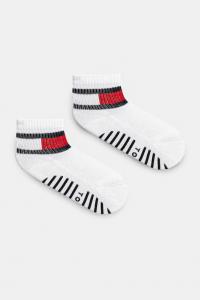 Детские противоскользящие носки 2 пары Tommy Hilfiger, белый