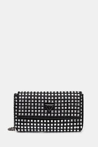 Кожаная клатч Zalina Guess, черный