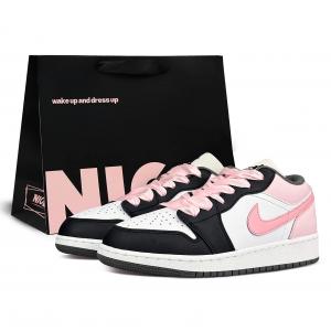 Jordan Баскетбольные кроссовки Air 1 Low Top Vintage, женские, клубнично-розовые