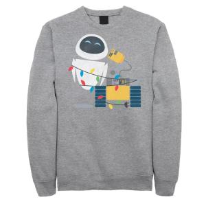 Мужской свитшот с запахом Disney/Pixar Wall-E Eve Christmas Light Licensed Character
