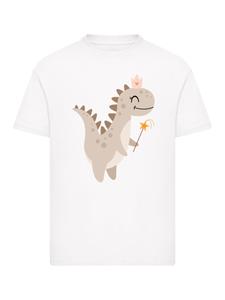 Рубашка F4NT4STIC Süßer Mädchen Dinosaurier, белый
