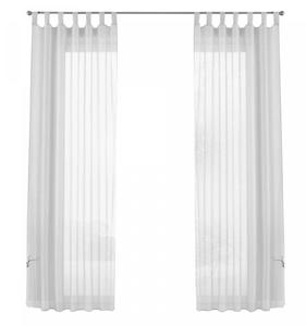Шторы-петли комплект вуалей  Gardinenbox, белый