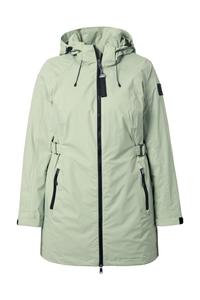 Ulla Popken Куртка для межсезонья в пастельно-зеленом цвете