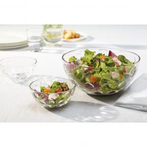 Чаша Набор чаш CUCINA OPTIC, комплект из 5 шт., 4x Ø 14 см и 1x Ø 28 см 5 шт., изготовлены из стекла, можно мыть в посудомоечной машине Leonardo, прозрачный