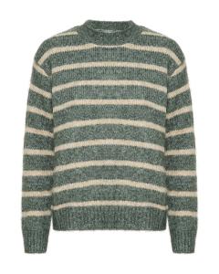 Kaffe Свитер 'Trina' в крапчатом зеленом цвете