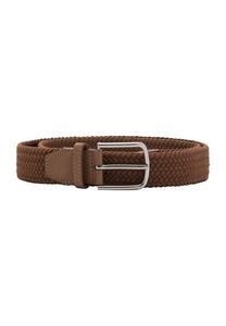 Ремень Mango Braided belt, Brown