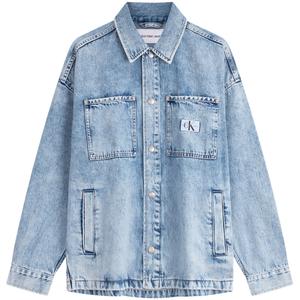 Куртка CALVIN KLEIN мужская джинсовая светло-голубая, 1AA-Denim Light Blue