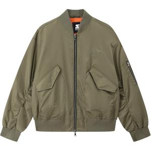 Куртка унисекс Starter, оливково-зеленый