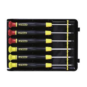 STANLEY Набор микроотверток с крестообразным шлицем, 6 предметов Stanley B 66-393-23 1 комплект (всего 10 комплектов)