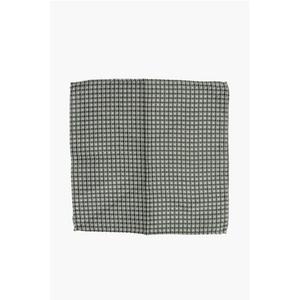 Шелковый нагрудный платок с узором Dsquared2, зеленый