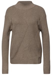 STREET ONE Свитер в темно-бежевом цвете