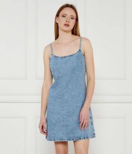 Культовое джинсовое платье Calvin Klein Jeans, синий