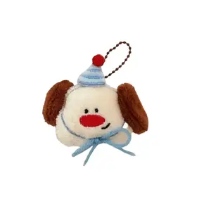 Плюшевый кулон Creative Cabin Dolls высотой 7 см LALABABY, красный