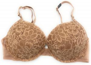 Сексуальный бюстгальтер пуш-ап Victoria's Secret, Beige/Lace