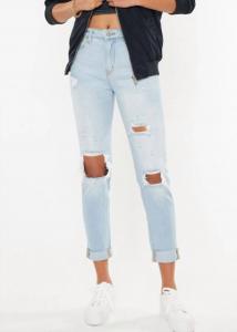 Джинсы Isabella в светлом каменном стирке KanCan, Light Stone Wash