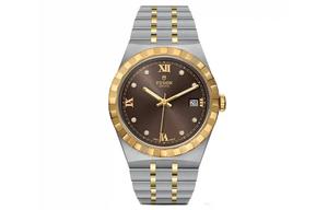 TUDOR Часы Men's Royal Collection Watch, Coffee